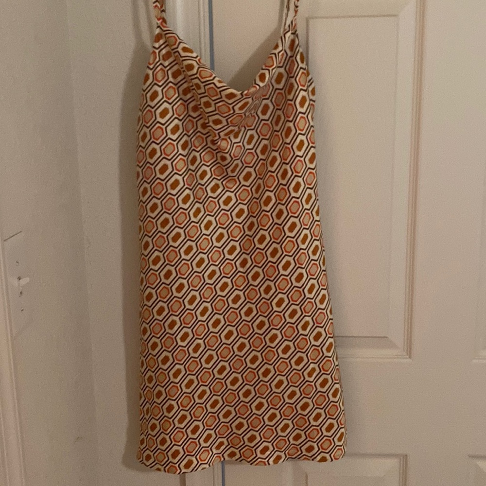 Cowl neck dress
